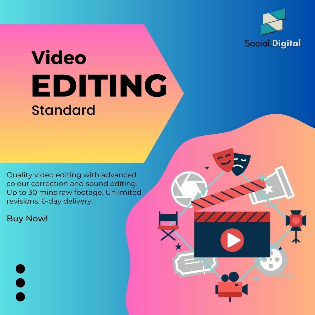 Standard Video Editing | The Social Digital